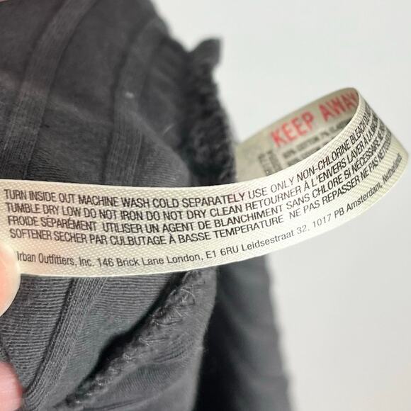 Free People Movement Bella Layer Long Sleeve Top Womens Large Gray Cotton Boho - Picture 10 of 10